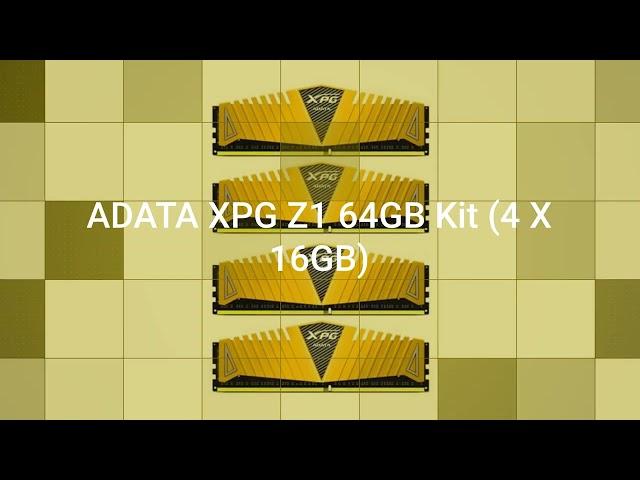 AX4U3200316G16-QGZ ADATA XPG Z1 DDR4 3200 MHz 16GB Gaming Memory