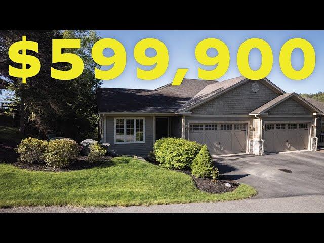 Saint John Real Estate | Incredible Waterfront Garden Home in Drury Cove