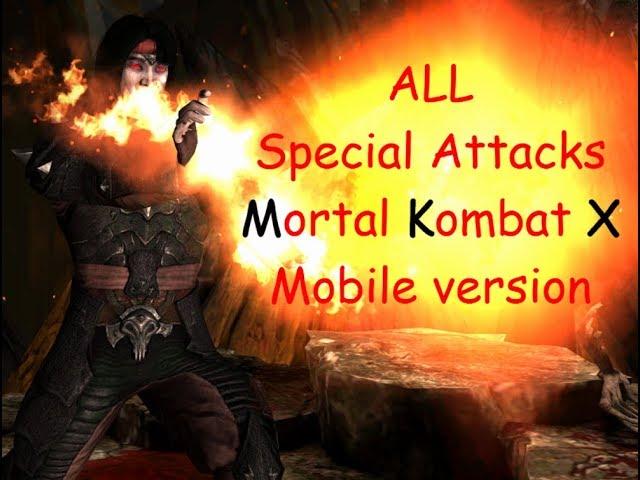 Special Attacks & X-Ray Kung Lao Revenant