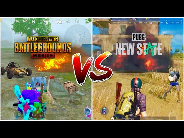 PUBG MOBILE  vs PUBG NEW STATE Comparison in 2024 | WORLD GAMING