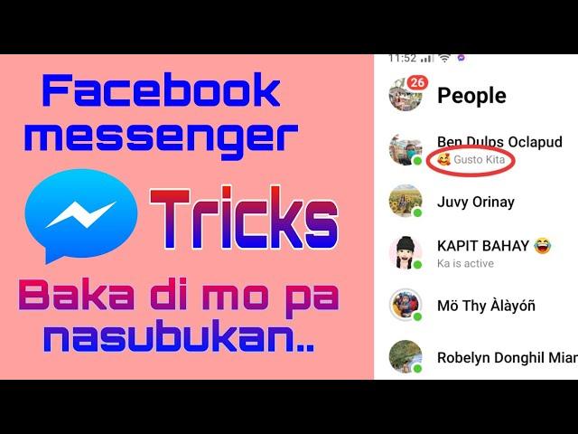 NEW MESSENGER TRICKS / CUSTOM STATUS