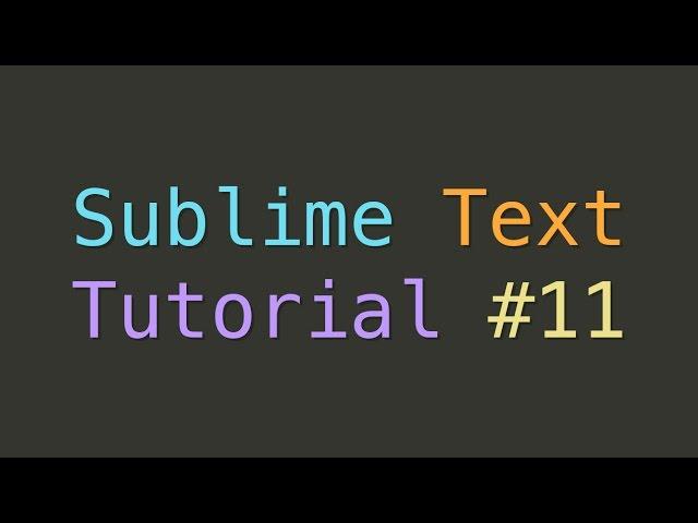 Sublime Text Themes and Color Schemes (Tutorial #11)