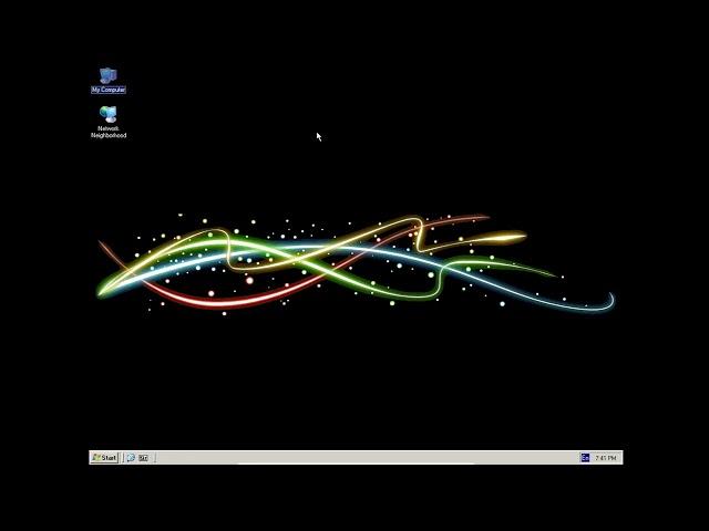 Windows 98 live cd UI