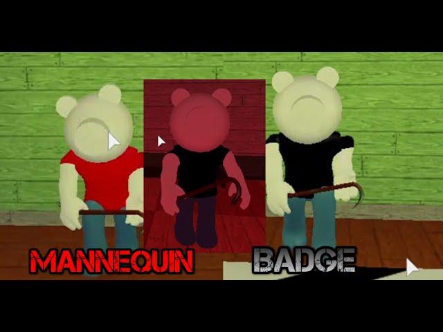 How to get easy mannequin badge on infecteddeveloper's piggy rp | ROBLOX