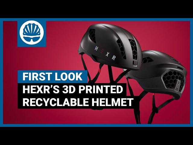 The World's First Truly Custom Bike Helmet | Hexr's 3D-Printed, Recyclable Lid