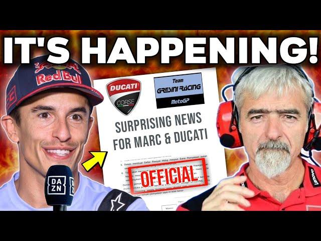 HUGE NEWS For Marquez & Gresini JUST Got Leaked! Marc BRUTAL Statement at Misano Test | MotoGP News