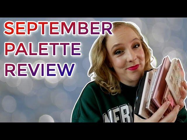 EYESHADOW PALETTE REVIEW SEPTEMBER 2023 // Colourpop, Alter Ego, What's Up Beauty & Florasis