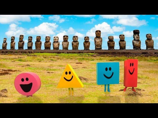 The Shapes Visit Ancient Mayan Temple  | Mister Maker