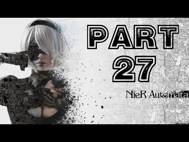 NieR: Automata - Blind 100% Playthrough part 27 (Locked Chest Hunting)