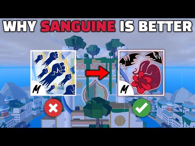 Why Sanguine Art is BETTER Than Godhuman.. (Blox Fruits)