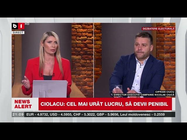 TALK B1 CU GABRIELA MIHAI.  ÎN STUDIOUL B1, CIPRIAN CIUCU, DESPRE ATACURILE DINTRE PSD ȘI PNL. P1/2