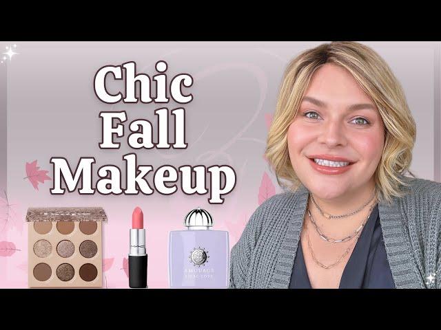 Easy Fall Glam  Soft, Chic Makeup for Everyday!  