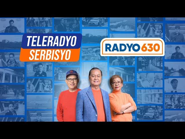 LIVE: Radyo 630, Teleradyo Serbisyo | 26 November 2024