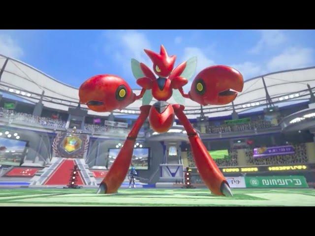 Pokken Tournament Official Scizor Trailer (Japanese)