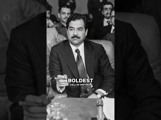 Shocking Things Saddam Hussein Did! 