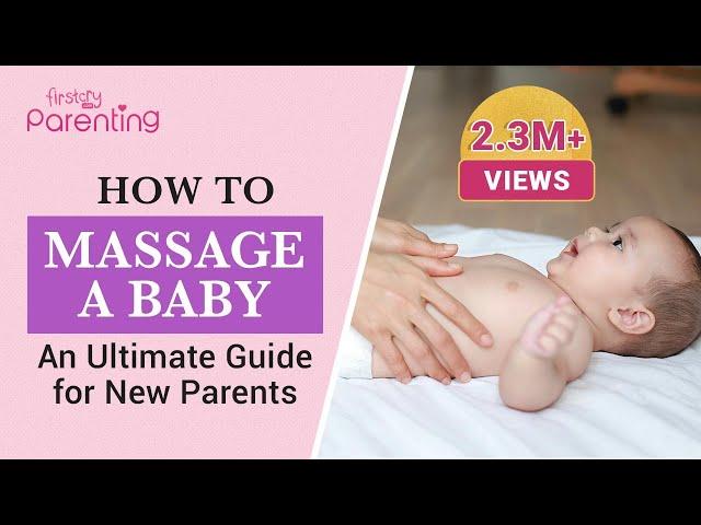 How to Massage a Baby | Baby Massage | Baby Massage Tutorial | Newborn Baby Massage