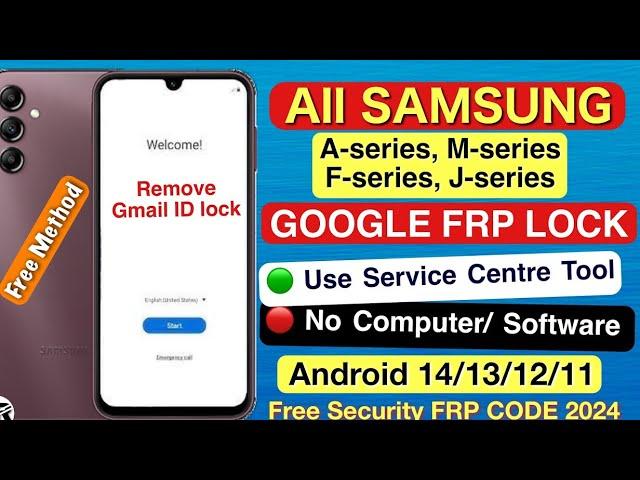 All SAMSUNG FRP BYPASS 2025 ANDROID 11-12-13-14 Latest Security || No Need Talk-back - No Need PC