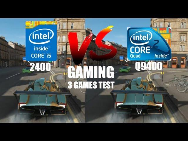 Intel Core i5 2400 vs Core 2 Quad Q9400 Gaming in 2020 | 3 Games Test Part 2