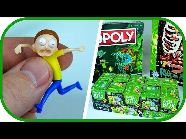  РИК и МОРТИ в Свитбокс. Монополия, пазл и игра Rick and Morty.