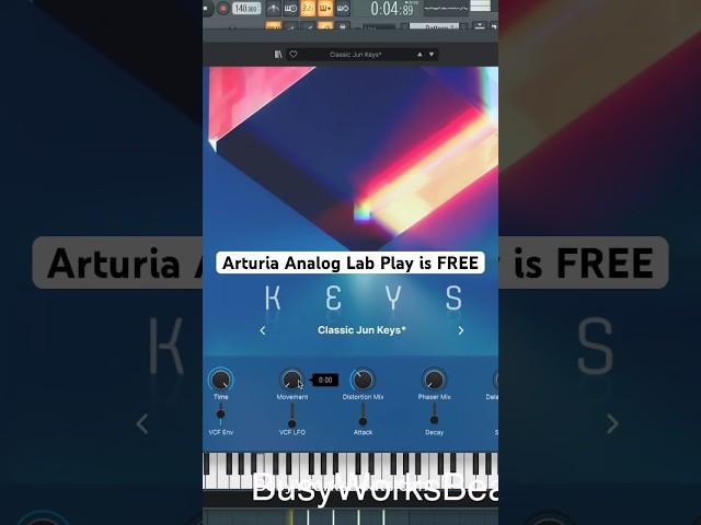 Arturia Analog Lab Play is FREE