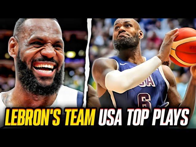 Lebron james Team USA Highlights Mind blowing plays