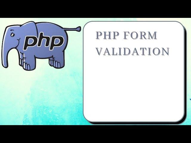 Web Page Validation in PHP | Form Validation