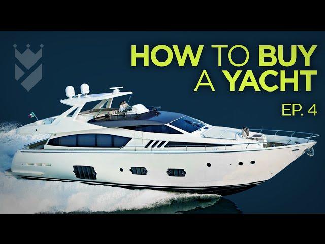 HOW TO BUY A YACHT!!! Ferretti 800 "La Pace"