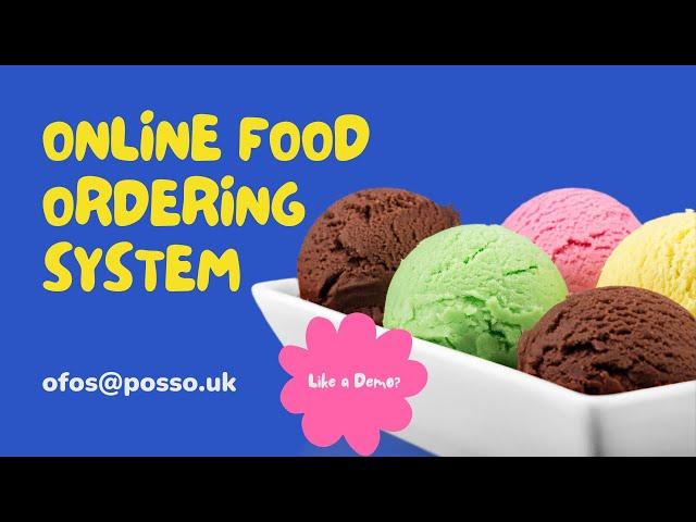 Online Food Ordering System | Seamless & Efficient Food Delivery Platform