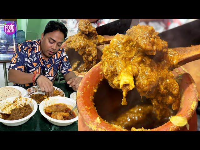 चम्पारन हांड़ी मटन अब मिलेगा अपने  Zirakpur मे | Street Food Zirakpur Punjab