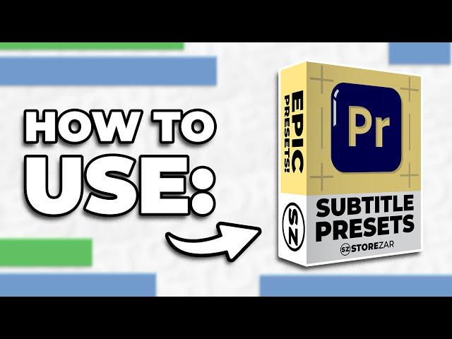 Make Your SUBTITLES & TEXT Pop with This Preset Pack for Premiere Pro – By Finzar