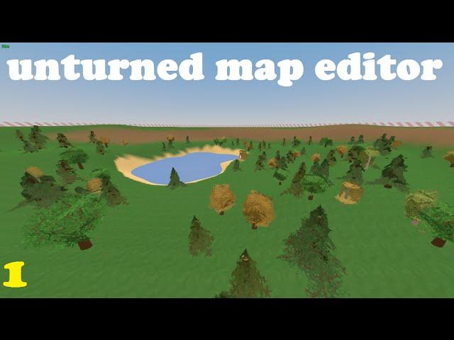 Гайд по редактору карт unturned #1 ЛАНДШАФТ