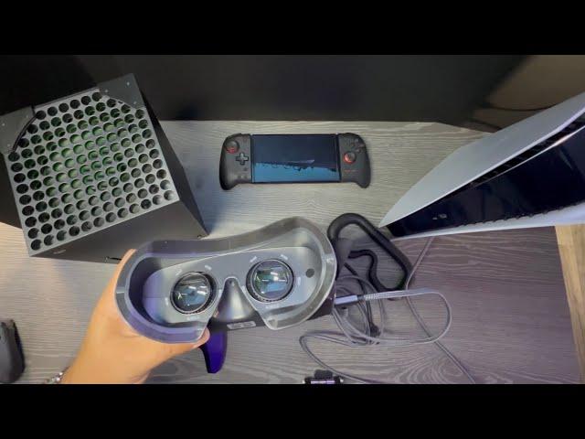 VisionHMD h3 goggles for gamers