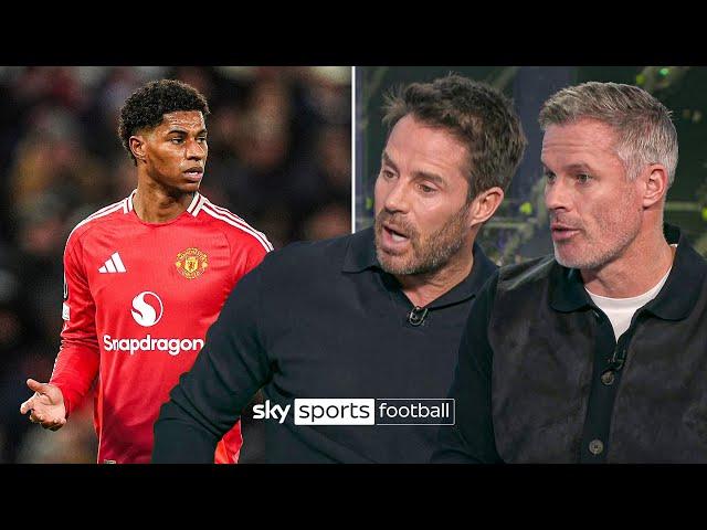 "He's not that good a player" | Carra & Redknapp discuss Rashford's situation at Man Utd