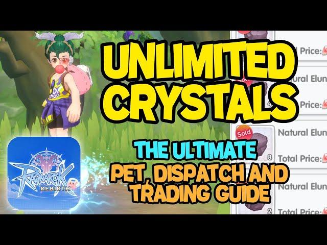 Unlimited Crystals | Pets, Dispatch and Trading House Explained #ragnarok #ragnarokrebirth