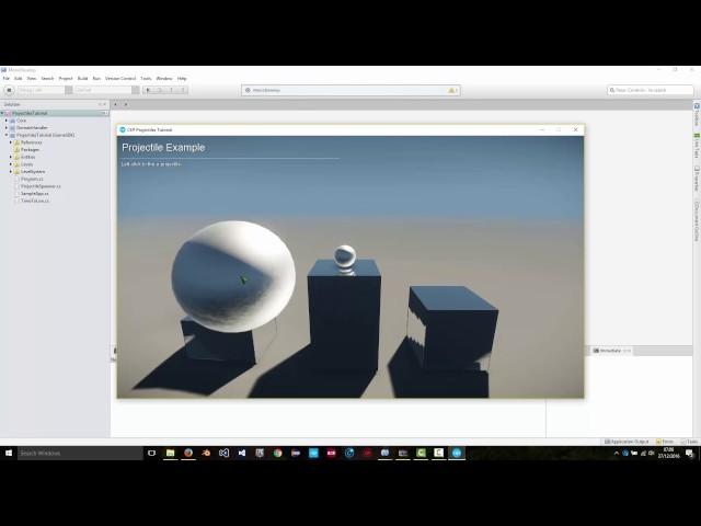 CRYENGINE V Tutorial - Projectiles with C#