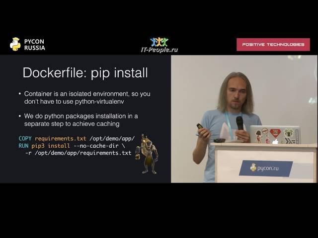 Докеризация веб приложения на Python, Антон Егоров, Ostrovok.ru
