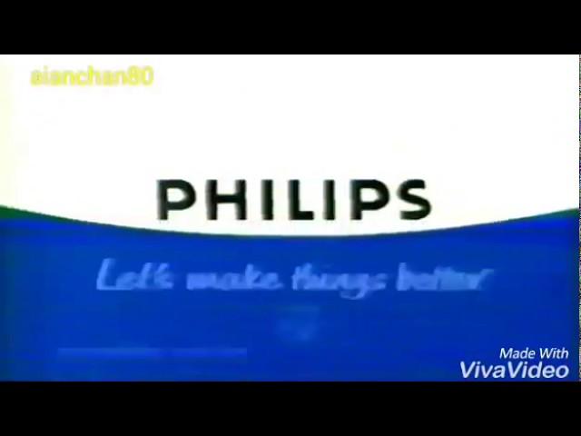 1999 Philips Matchline Real Flat TV TVC