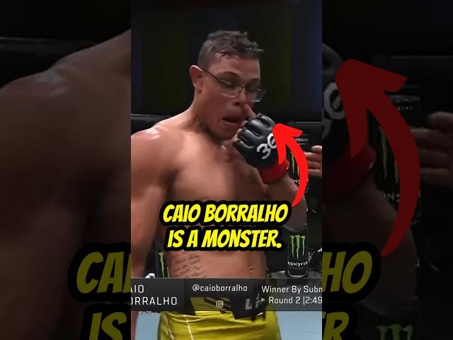 Caio Borralho is a MONSTER  #ufc #shorts