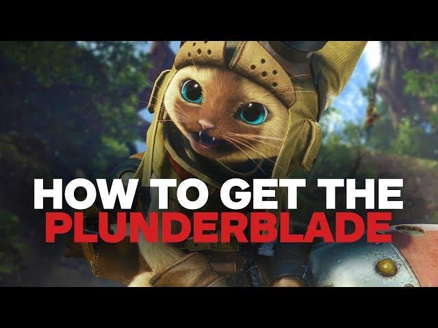 Monster Hunter World - How to Unlock the Plunderblade Palico Gadget