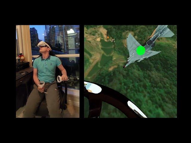 VR Flight with F-14A Tomcat