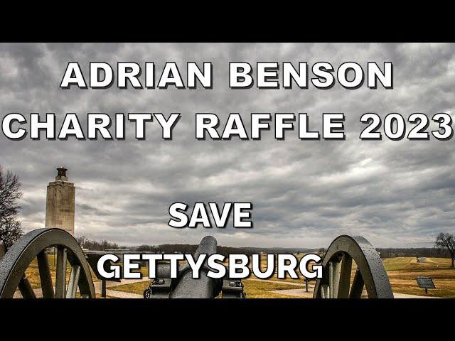 Adrian Benson Charity Raffle 2023