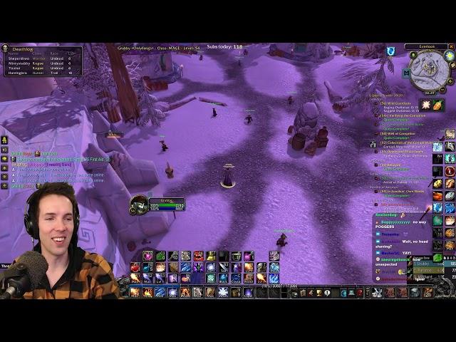 22-Dec-2024 Grubby Live Stream - WoW Classic Hardcore DUNGEONS BRD & MORE