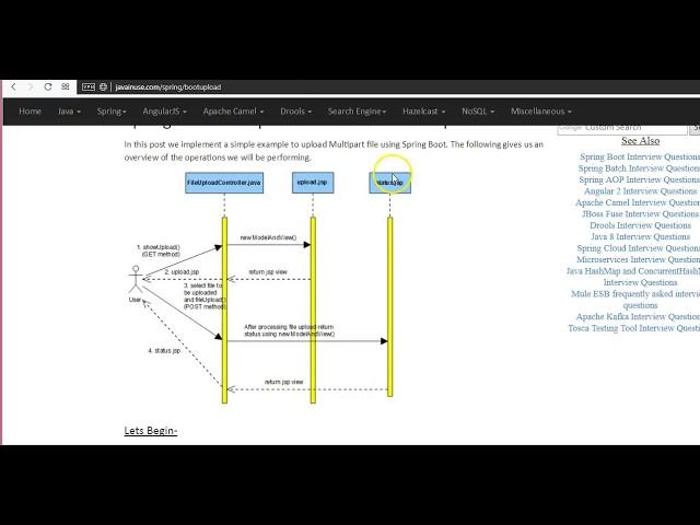 Spring Boot + Multipart File Upload Simple Example