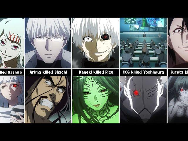 Who Killed Whom in Tokyo Ghoul