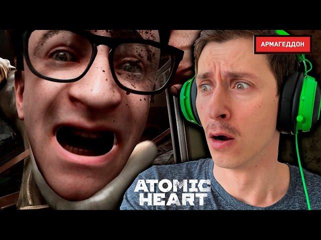 Atomic Heart Walkthrough Cat on ARMAGEDDON difficulty! #2 gameplay game!