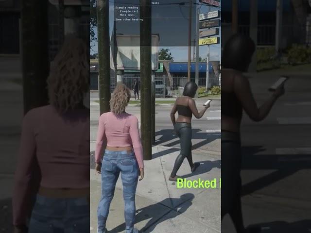 GTA 6 - GAMEPLAY ON THE STREET