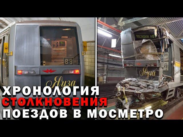 ПОЛНАЯ ХРОНОЛОГИЯ СТОЛКНОВЕНИЯ ПОЕЗДОВ МЕТРО В МОСКВЕ. Авария Яузы на "Печатниках". История Яузы #4