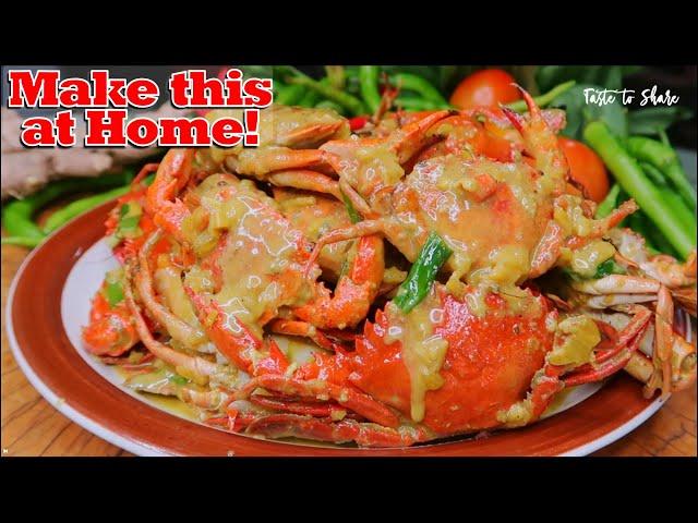 SIMPLE WAY & SECRET How to cook Tastiest Crabs recipe Creamy & EASY technique of Cooking Crabs