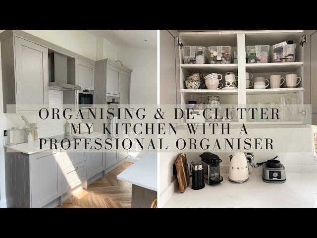 ORGANISE & DE-CLUTTER MY KITCHEN WITH A PROFESSIONAL ORGANISER