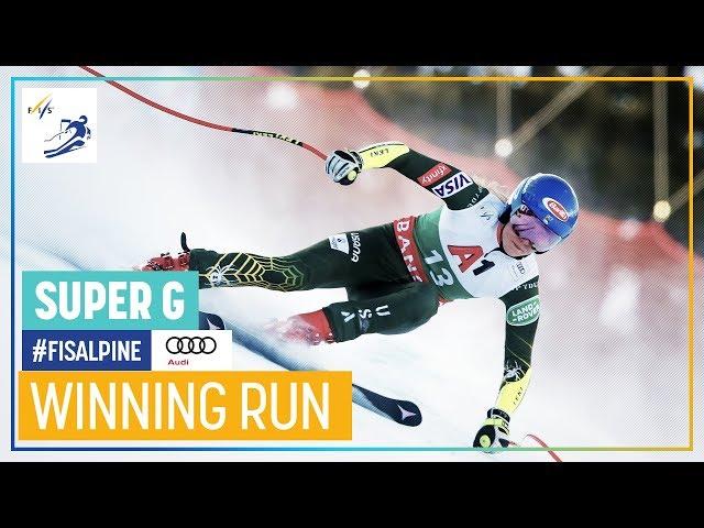 Mikaela Shiffrin | Women's Super-G | Bansko | 1st place | FIS Alpine